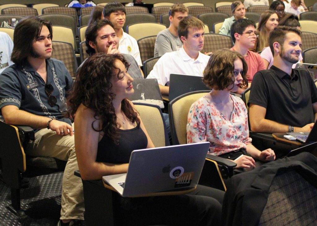 Picture from full senate